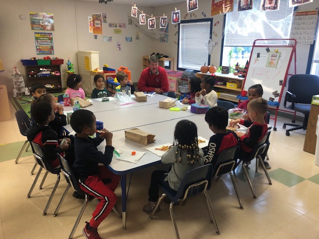 Pre-Kindergarten Lunch with Principal